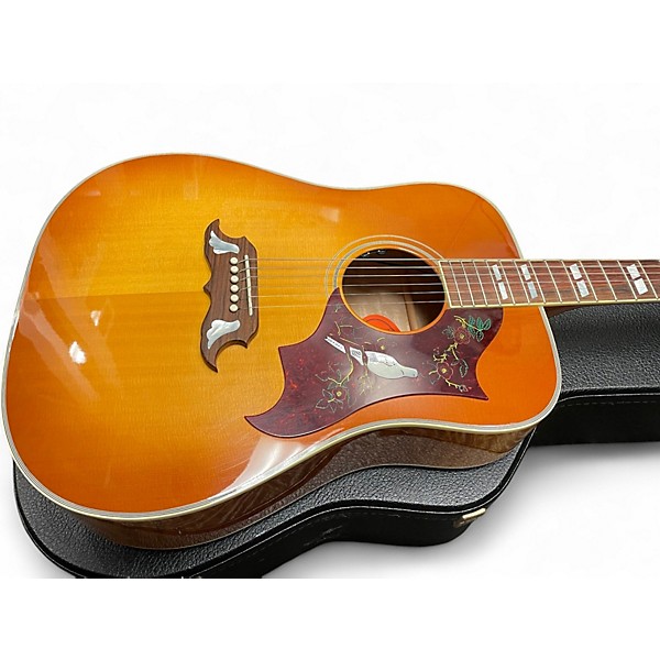 Used 2016 Gibson Dove Honey Burst Acoustic Electric Guitar
