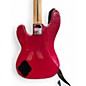 Used Stinger SBX Wine Red Electric Bass Guitar