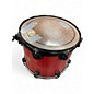 Used DW 5 Piece Collector's Series Satin Red Drum Kit