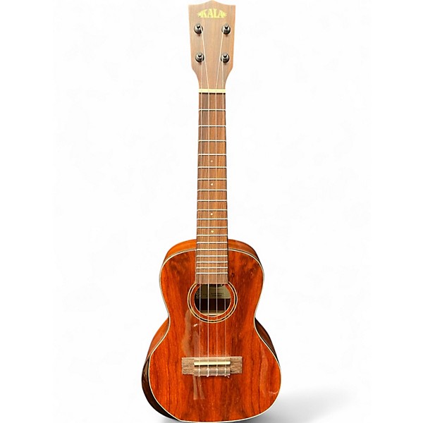 Used Kala premier exotic macawood concert macawood Ukulele