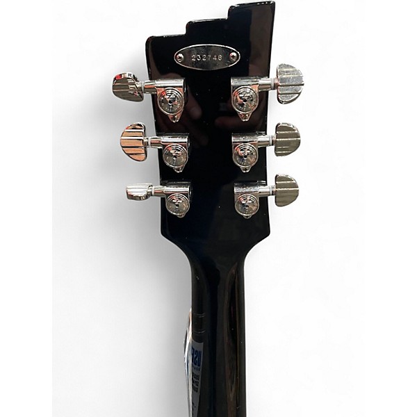 Used Duesenberg Paloma Black Sparkle Solid Body Electric Guitar