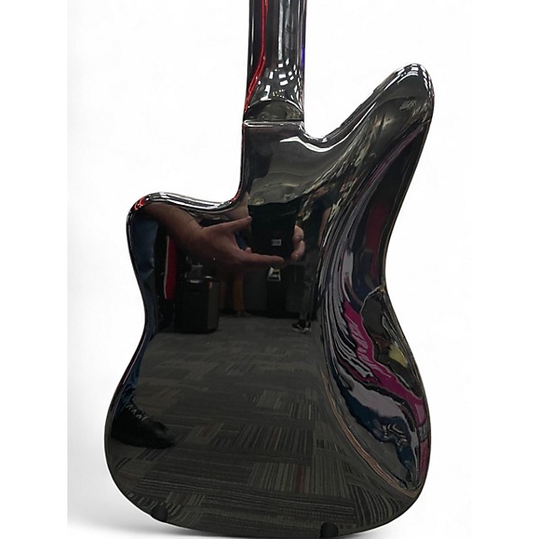 Used Duesenberg Paloma Black Sparkle Solid Body Electric Guitar