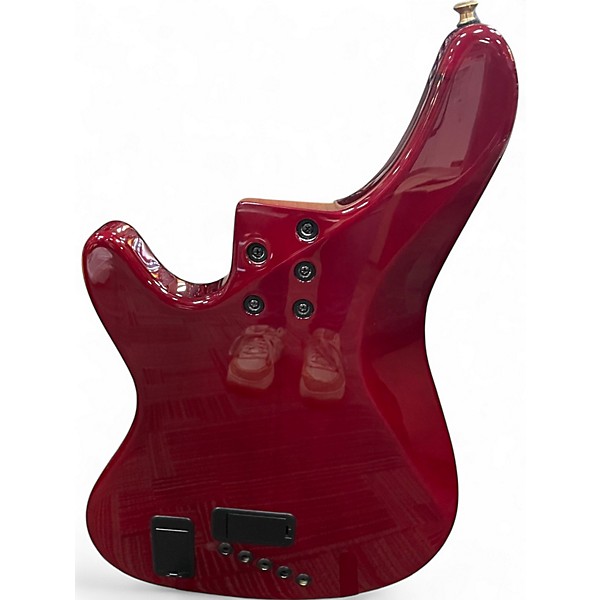 Used Kiesel JB5M crimson red Electric Bass Guitar