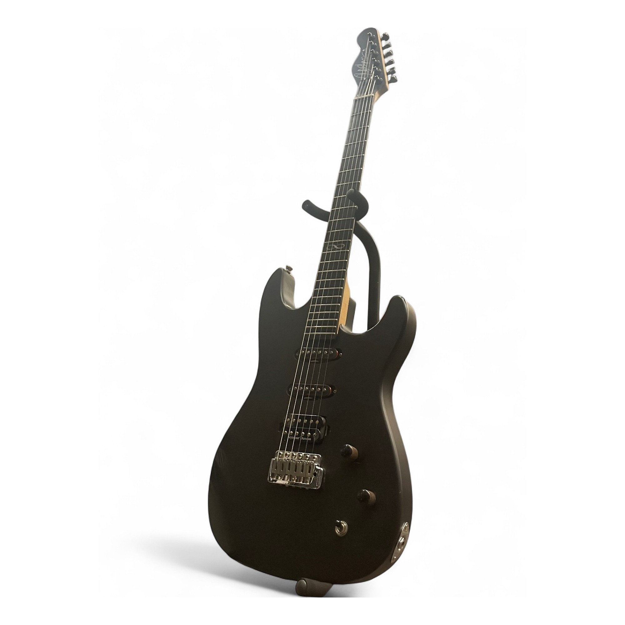ギター Chapman Guitars ML1 (Satin Black Finish) Used Chapman ML1 Matte Black Solid Body Electric Guitar Matte