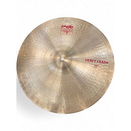 Used Paiste 16in 2002 Heavy Crash Cymbal