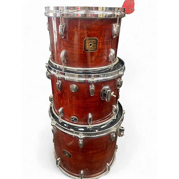 Vintage 1980s Gretsch Drums 7 Piece USA Custom Walnut Drum Kit