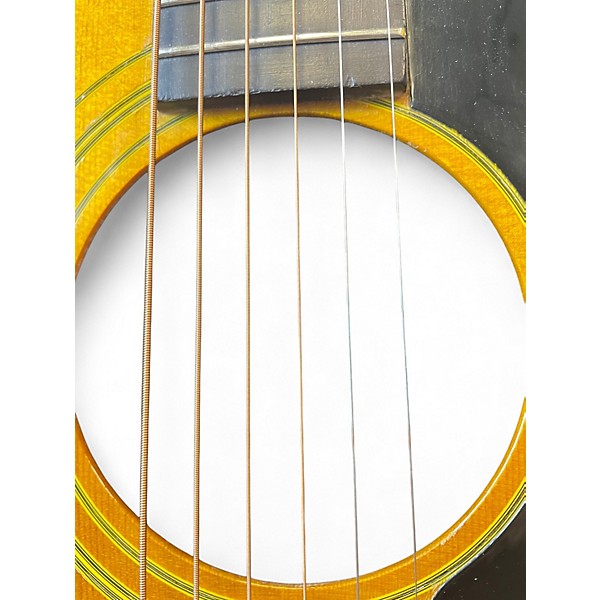 Vintage 1978 Guild D50 2 Color Sunburst Acoustic Electric Guitar
