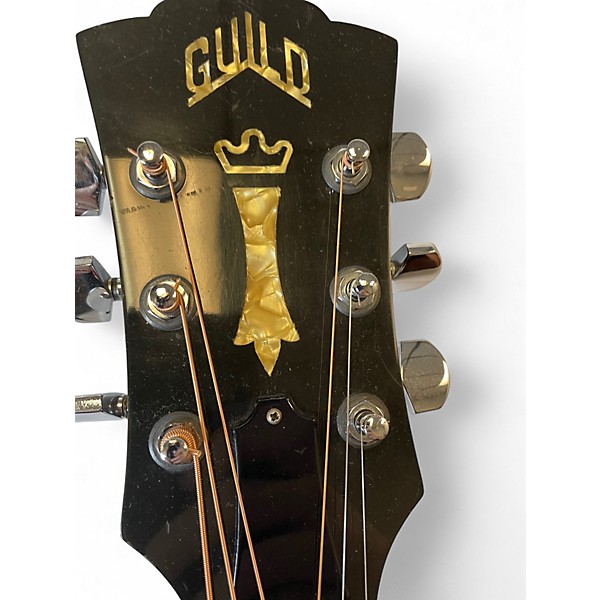 Vintage 1978 Guild D50 2 Color Sunburst Acoustic Electric Guitar