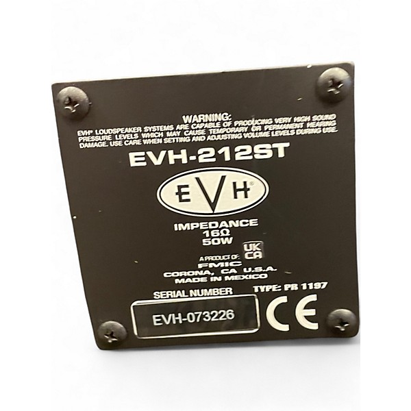 Used EVH 5150 212ST 2x12 Guitar Cabinet