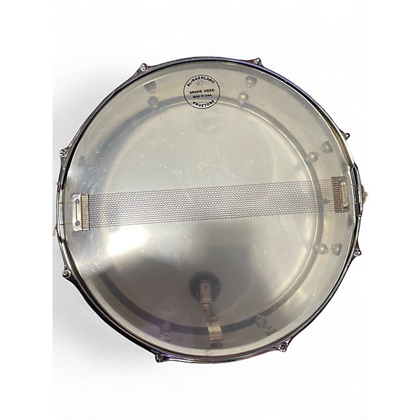 Vintage 1970s Slingerland 14in Model 141 Festival Snare Chrome Drum