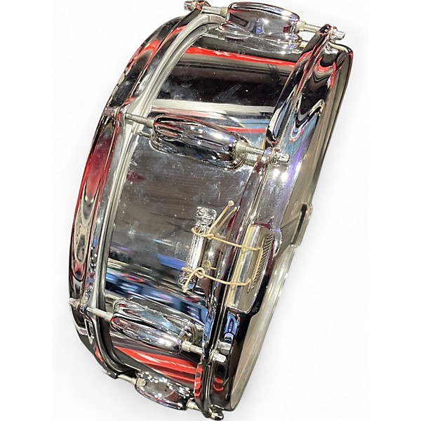 Vintage 1970s Slingerland 14in Model 141 Festival Snare Chrome Drum