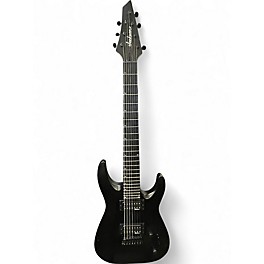 Used Jackson JS22-7 Dinky 7 String Satin Black Solid Body Electric Guitar