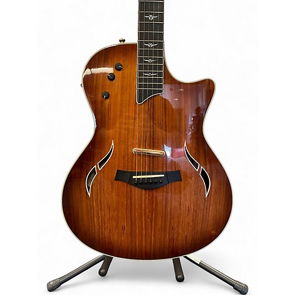 Used Taylor T5C2 Custom Koa Natural Acoustic Electric Guitar