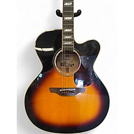 Used Takamine TF250SMC 3 Color Sunburst Acoustic Electric Guitar
