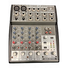 Used Behringer XENYX802 Powered Mixer