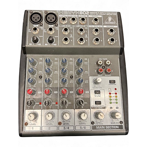 Behringer | Product | XENYX 802S