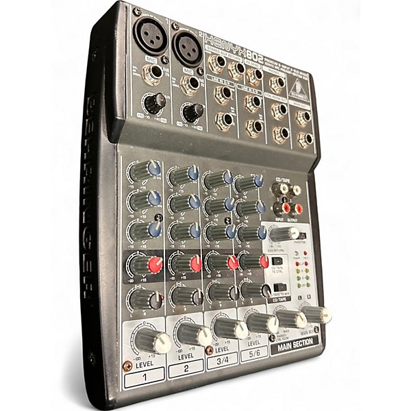 Used Behringer XENYX802 Powered Mixer