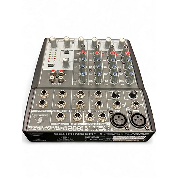 Used Behringer XENYX802 Powered Mixer | Guitar Center