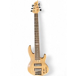 Used ESP LTD B206SM 6 String Natural Electric Bass Guitar