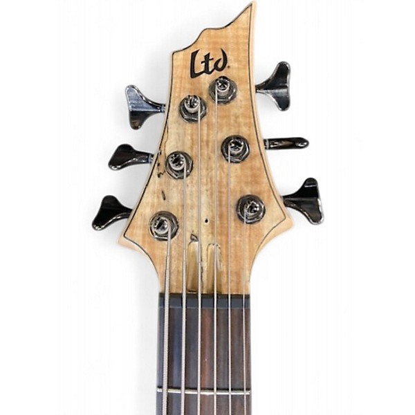 Used ESP LTD B206SM 6 String Natural Electric Bass Guitar
