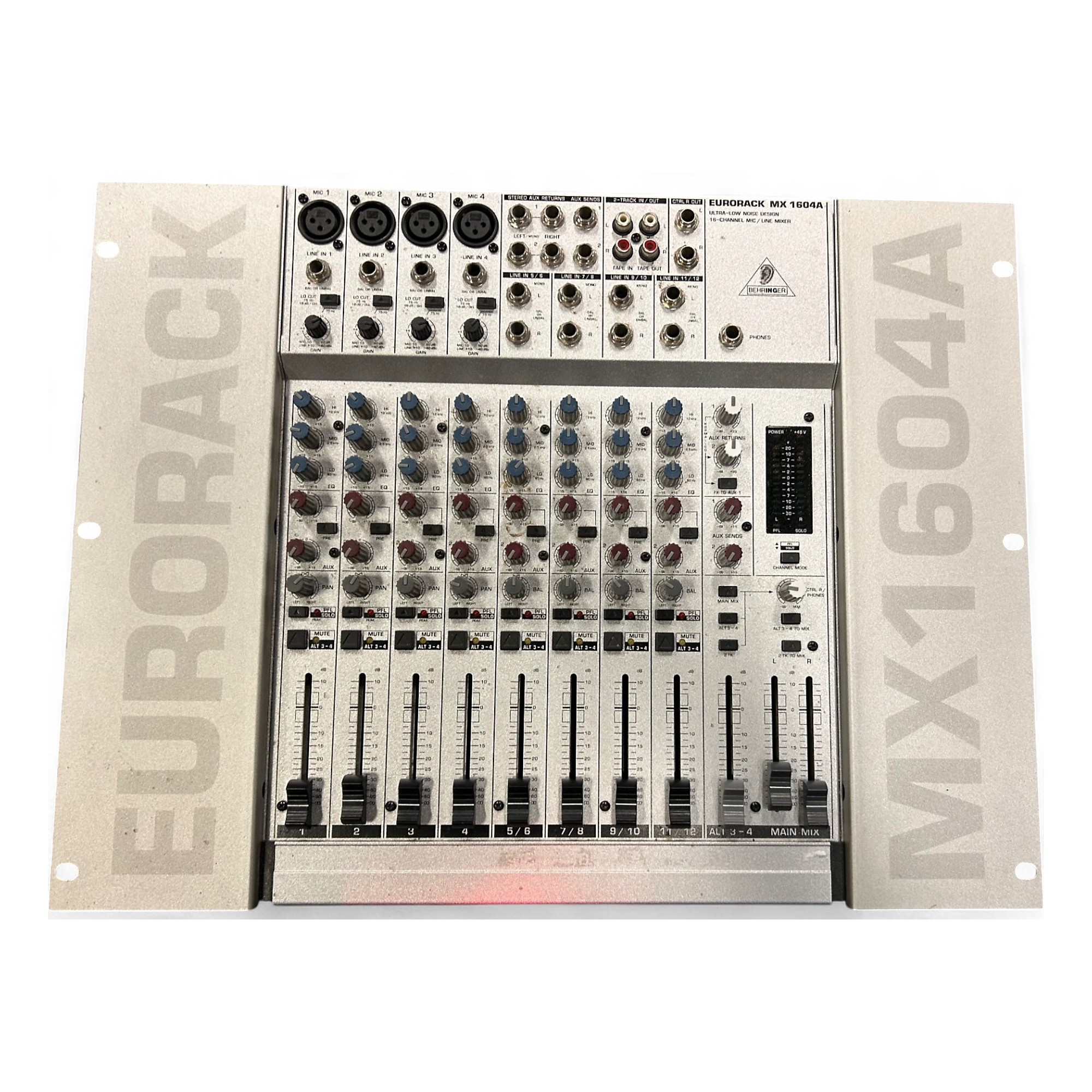 BEHRINGER Eurorack MX1604A ミキサー Used Behringer Eurorack mx1604a Powered Mixer | Guitar Center