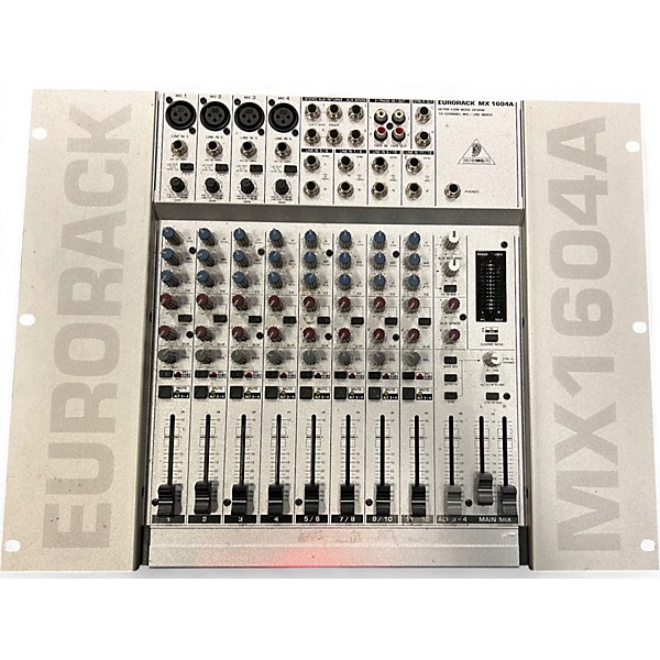 Used Behringer Eurorack mx1604a Powered Mixer | Guitar Center