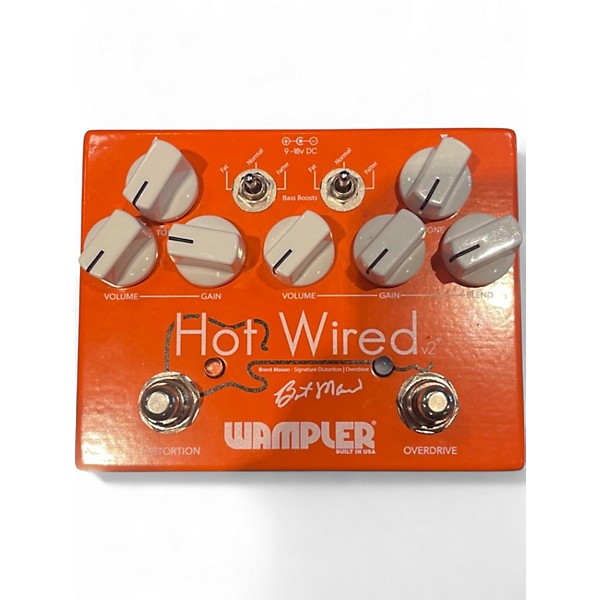 Used Wampler HOT WIRED Effect Pedal