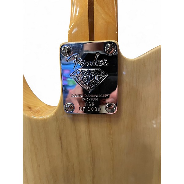 Used 2006 Fender 60th Diamond Anniversary Televaster LTD Natural Solid Body Electric Guitar
