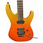 Used Ltd M400 Orange Solid Body Electric Guitar