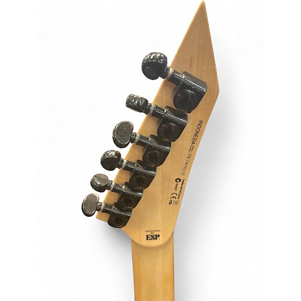 Used Ltd M400 Orange Solid Body Electric Guitar