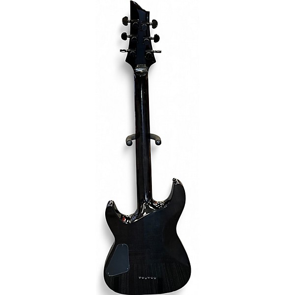 Used Schecter Guitar Research C1 Diamond Series Snow Leopard Solid Body Electric Guitar