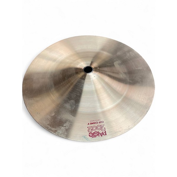 Used Paiste 8in 2002 cup chime Cymbal
