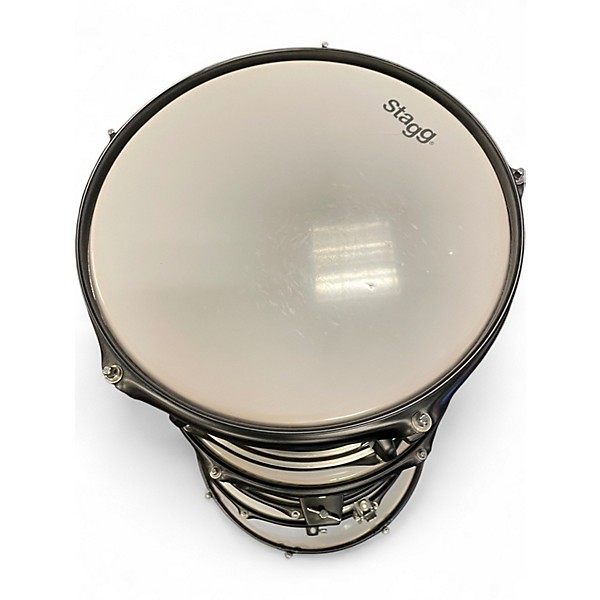 Used Stagg 5 Piece 5 PIECE Black Drum Kit