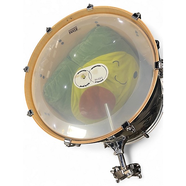 Used TAMA 5 Piece Superstar Classic blue sparkle Drum Kit