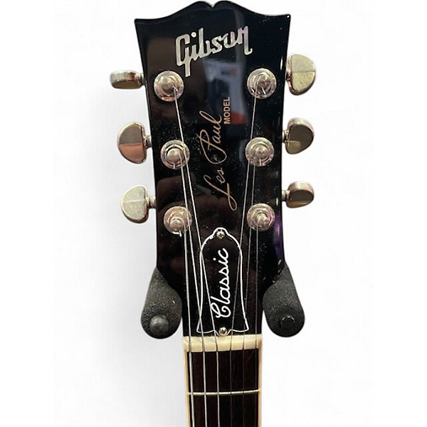 Used Gibson Les Paul Classic Cherry Solid Body Electric Guitar