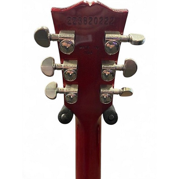 Used Gibson Les Paul Classic Cherry Solid Body Electric Guitar