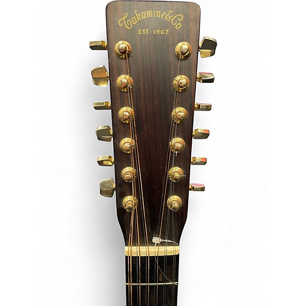 Used Takamine F400 Natural 12 String Acoustic Guitar