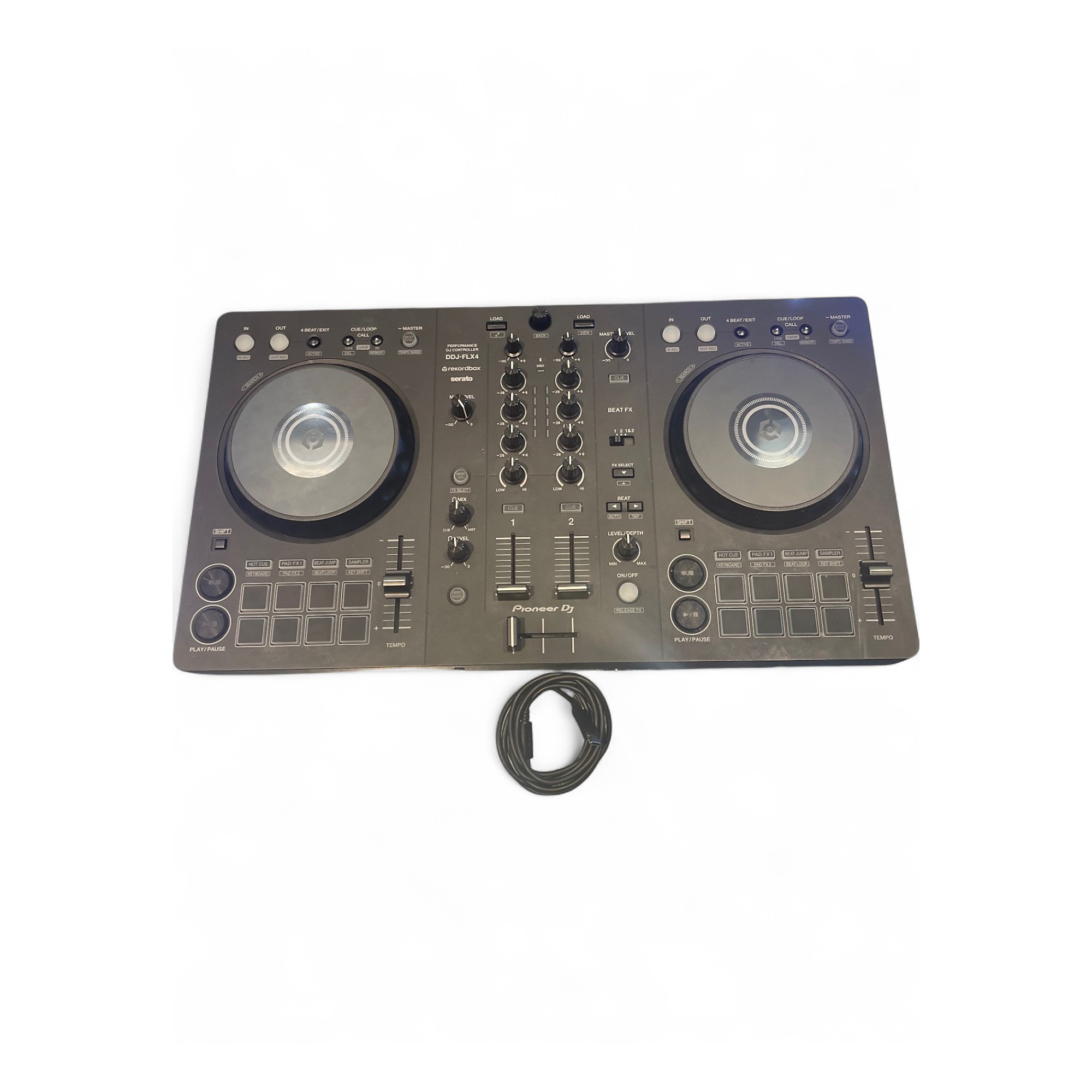 Pioneer DJ DDJ-FLX4 2-Channel DJ Controller - Black for sale