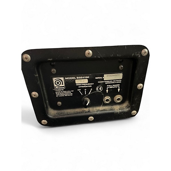 Used Ampeg bse410h Bass Cabinet