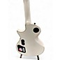 Used Esp Ltd James Hetfield Iron Cross Snow White Solid Black and White Solid Body Electric Guitar
