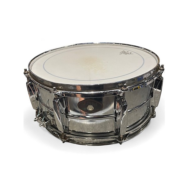 Used TAMA 6X14 Rockstar Series Snare Silver Drum