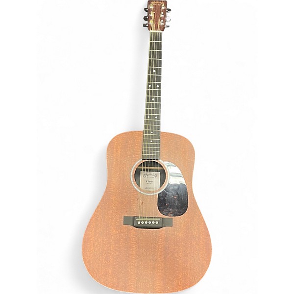 Used 2023 Martin D10E-01 SATIN NATURAL Acoustic Electric Guitar