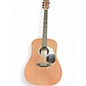 Used 2023 Martin D10E-01 SATIN NATURAL Acoustic Electric Guitar thumbnail
