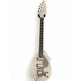 Used J. Robert TEARDROP White Solid Body Electric Guitar
