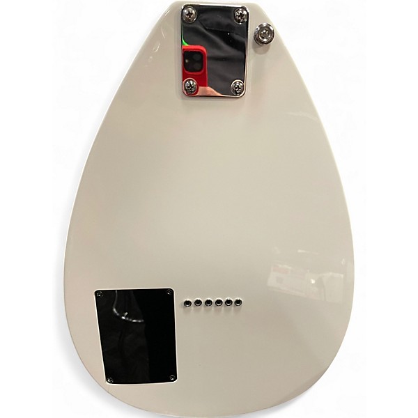 Used J. Robert TEARDROP White Solid Body Electric Guitar
