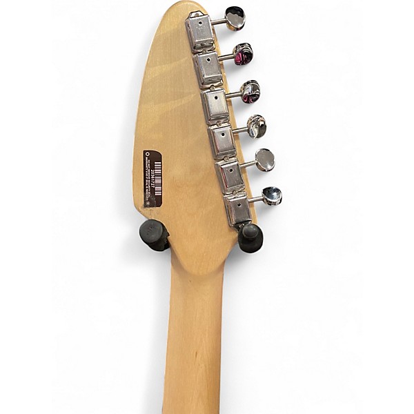 Used J. Robert TEARDROP White Solid Body Electric Guitar