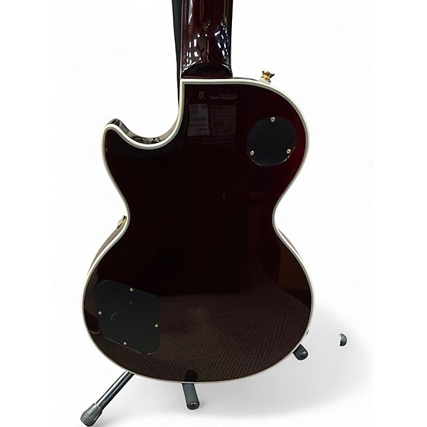 Used Epiphone JERRY CANTRELL "WINO" LES PAUL CUSTOM Wine Red Solid Body Electric Guitar