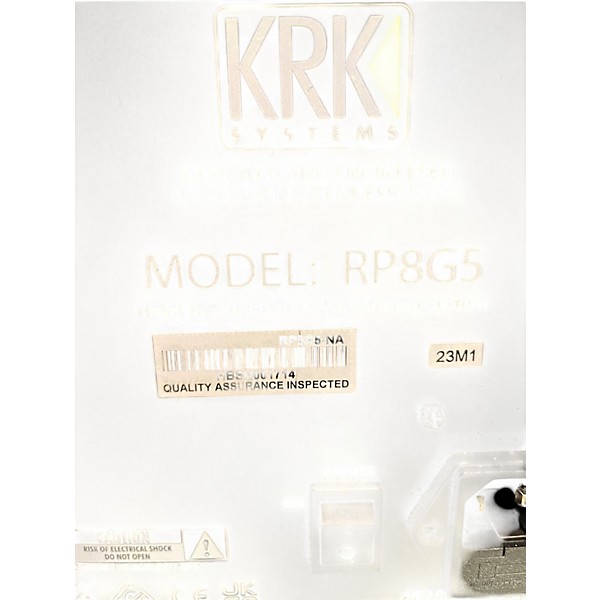 Used KRK RP8G5 PAIR Powered Monitor
