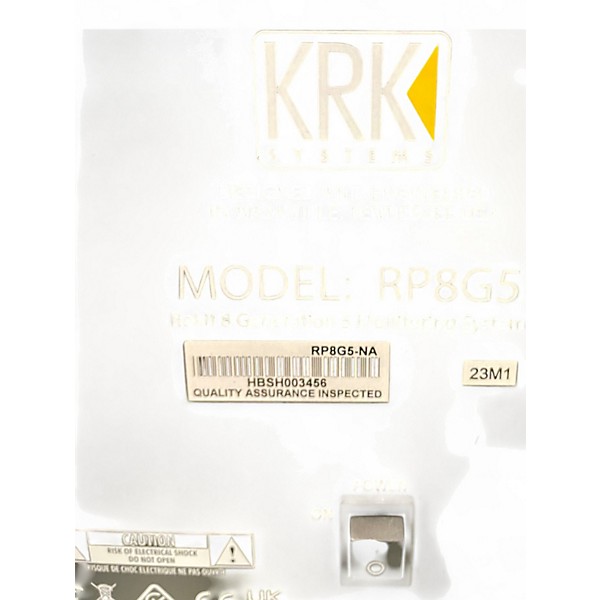 Used KRK RP8G5 PAIR Powered Monitor