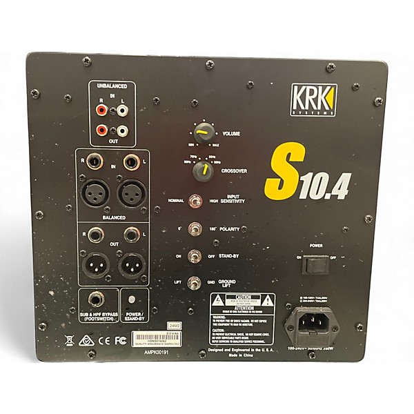 Used KRK S10.4 Subwoofer
